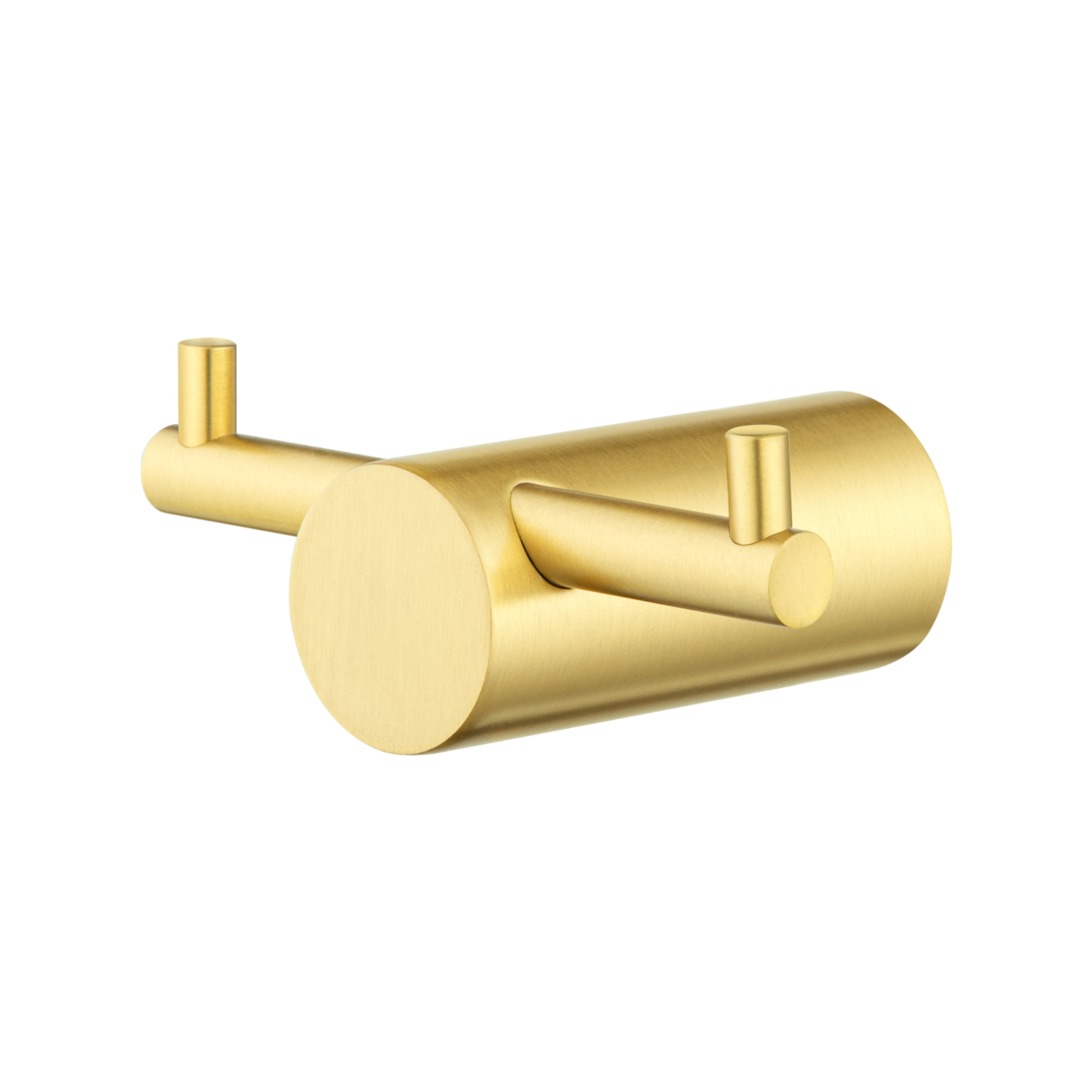 Brushed Brass Robe Hook