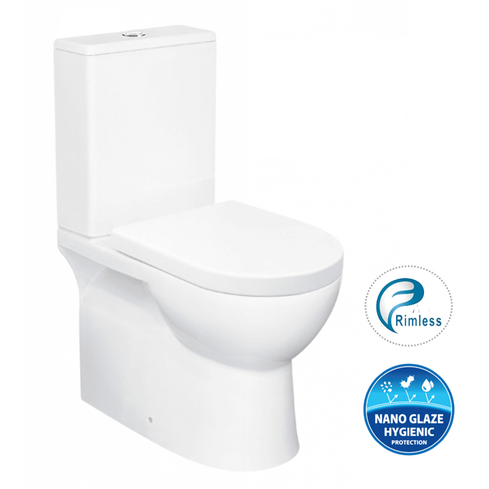 BELLA Back to Wall Rimless Toilet