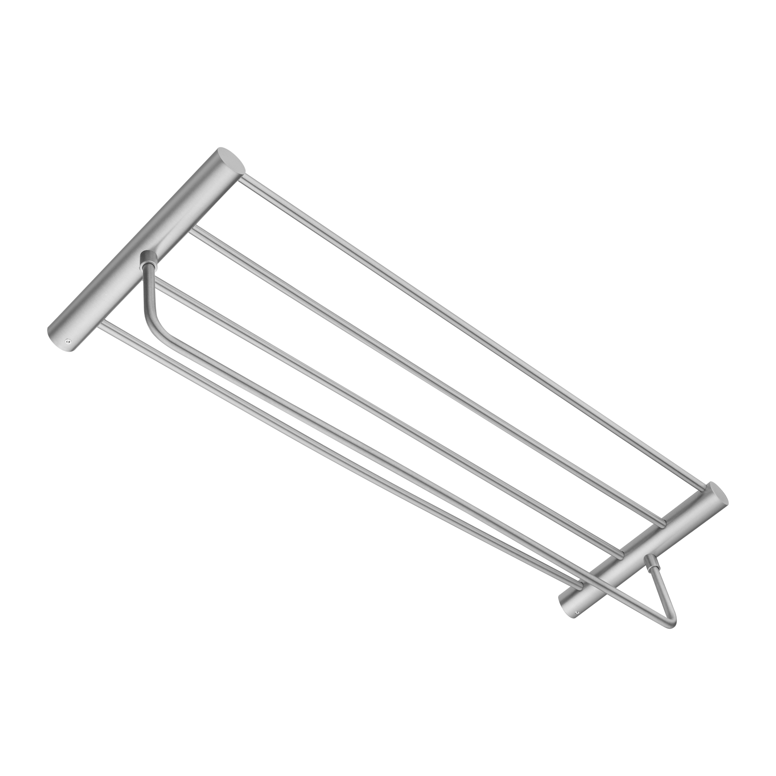 Aquaperla Brushed Nickel Shower Shelf