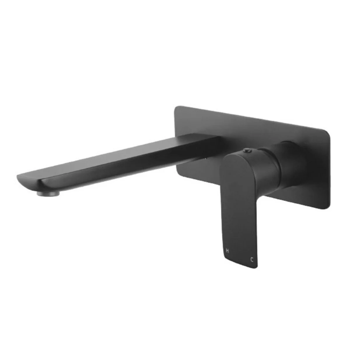 VOG Series Gun Metal Grey Wall Mixer with Spout