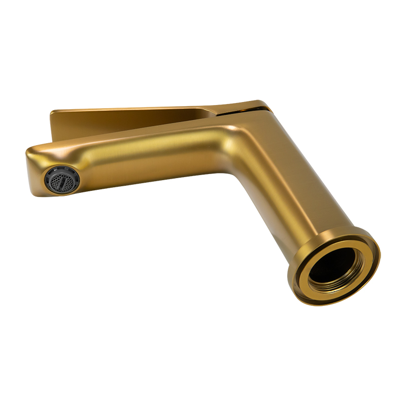 RUSHY Series Brushed Brass Basin Mixer