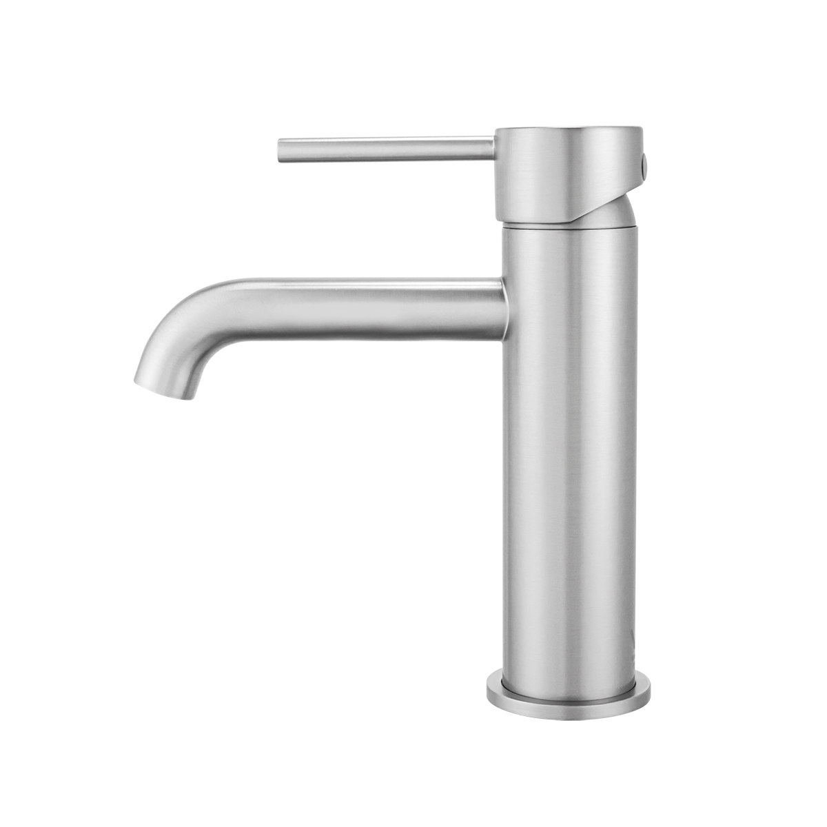 LUCID PIN - Brushed Nickel Basin Mixer