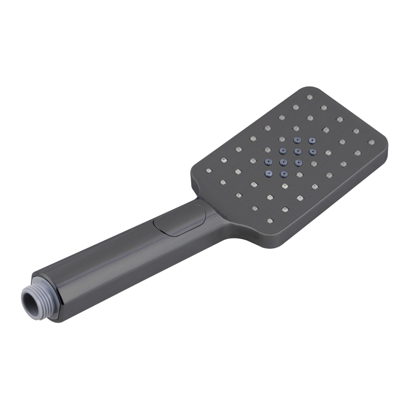 RUSHY Series Gun Metal Grey Hand Shower Head (8-Function Spray)