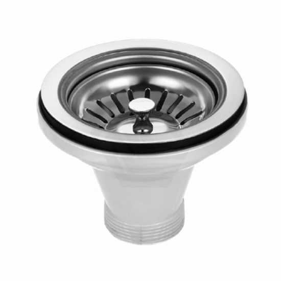 Chrome Kitchen Sink Waste without Overflow