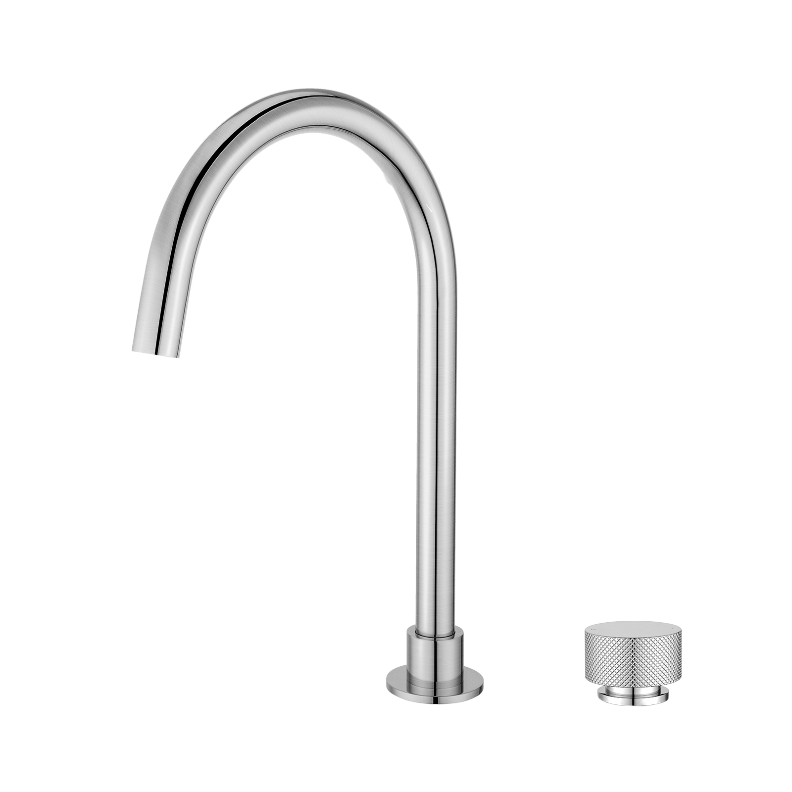 MOON Series Brushed Nickel Split Type Basin Mixer