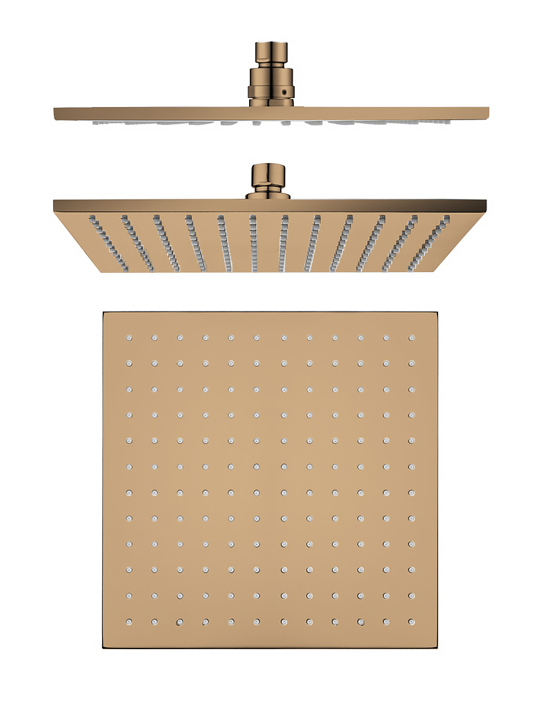 Aquaperla 250mm Rose Gold Shower Head