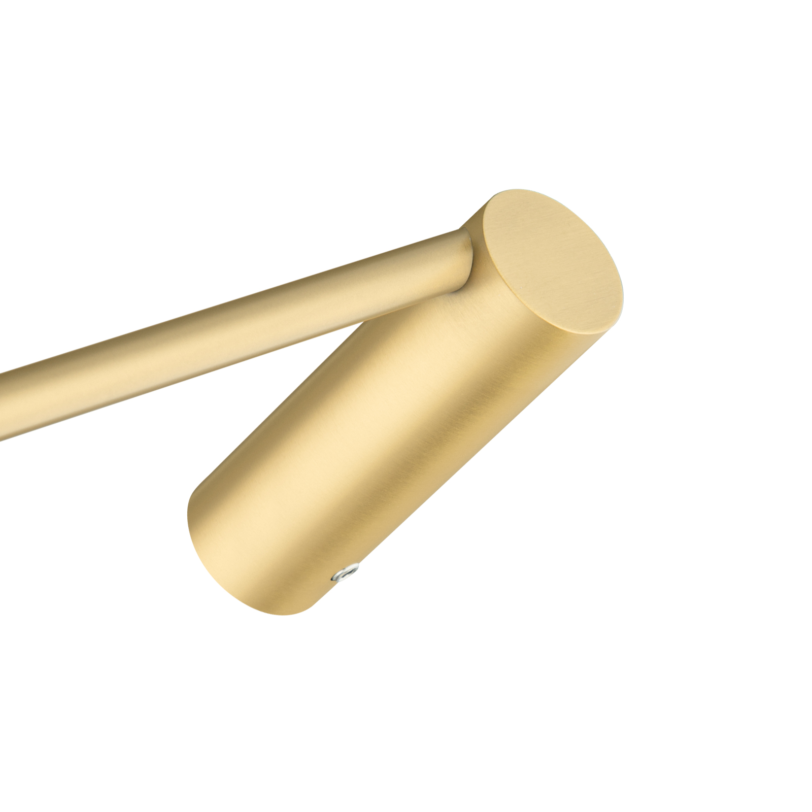 Aquaperla Brushed Brass Toilet Paper Holder
