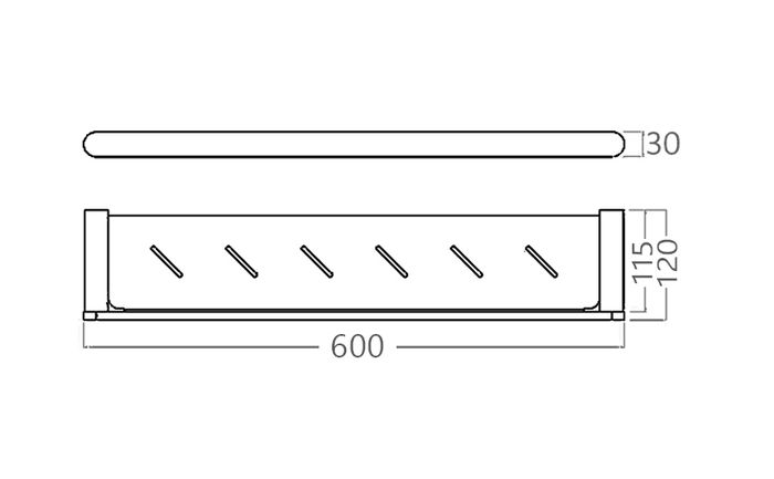 Vetto Metal Shelf
