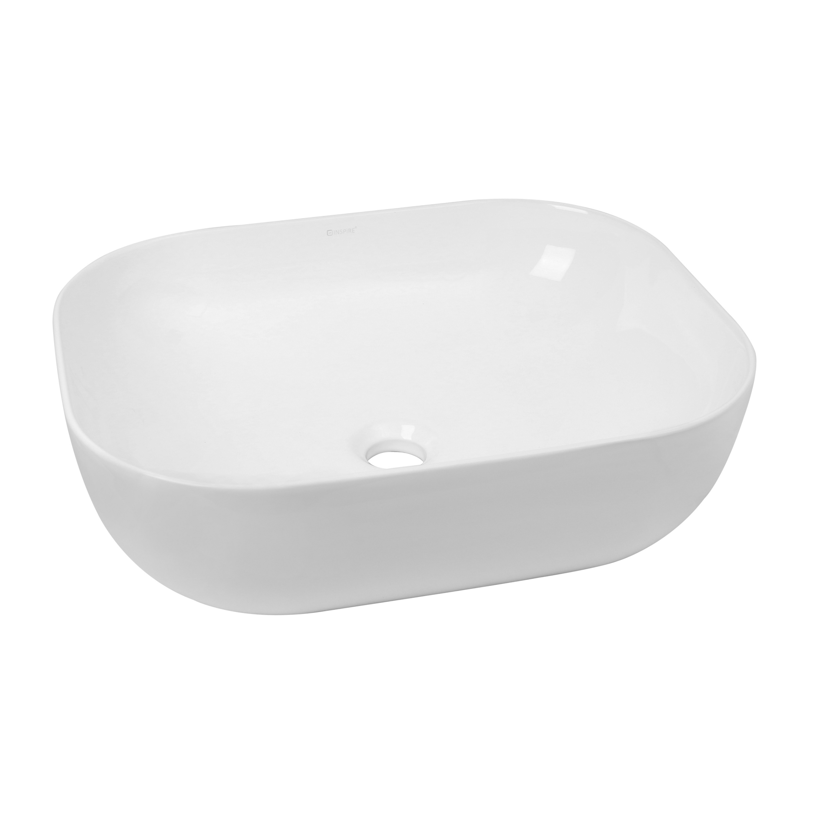 ARTIS SQUARE 500X395X140 GLOSS WHITE BASIN