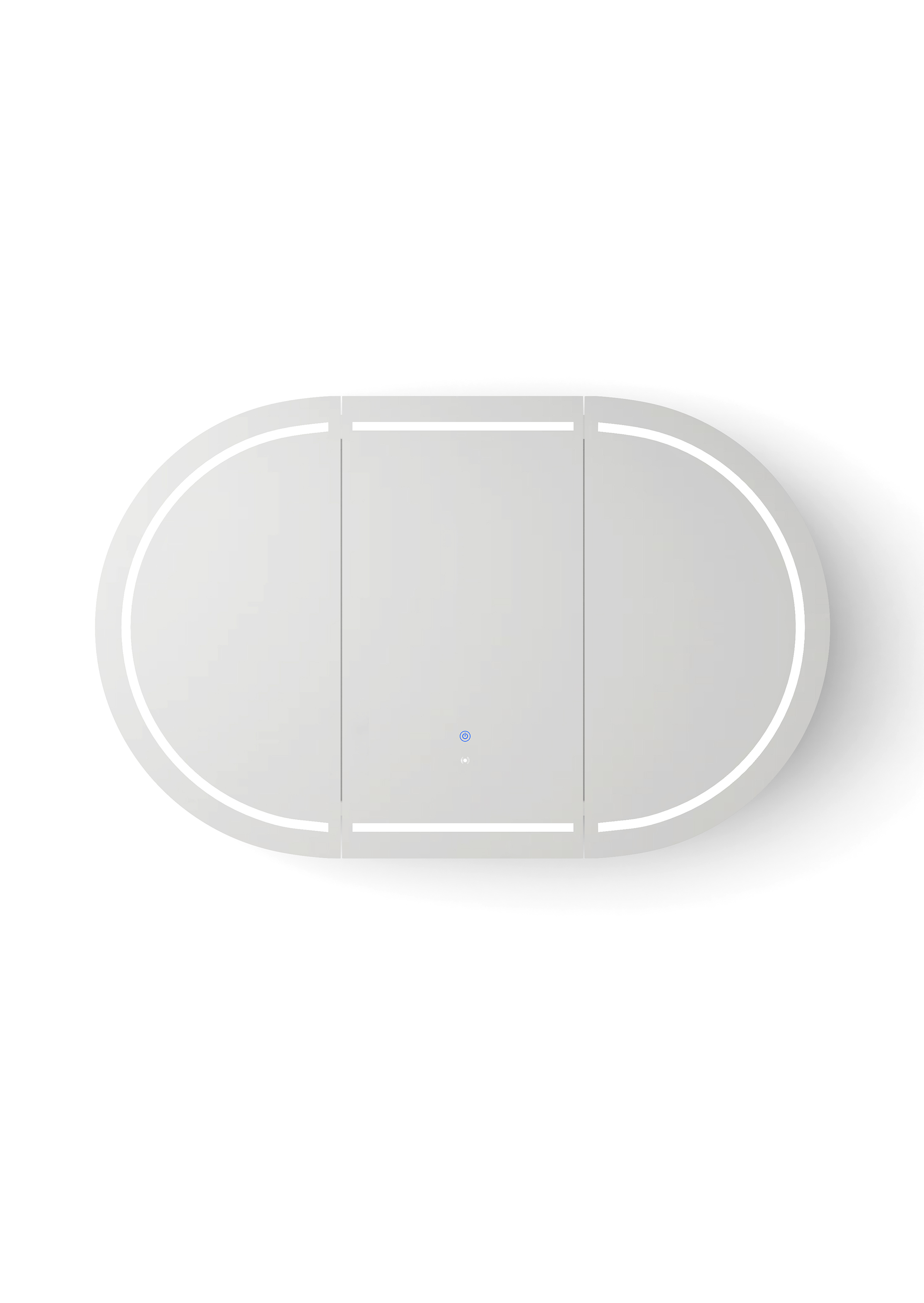 LED Bondi 1200(W)x750(H) White Shaving Cabinet - Premium Edition