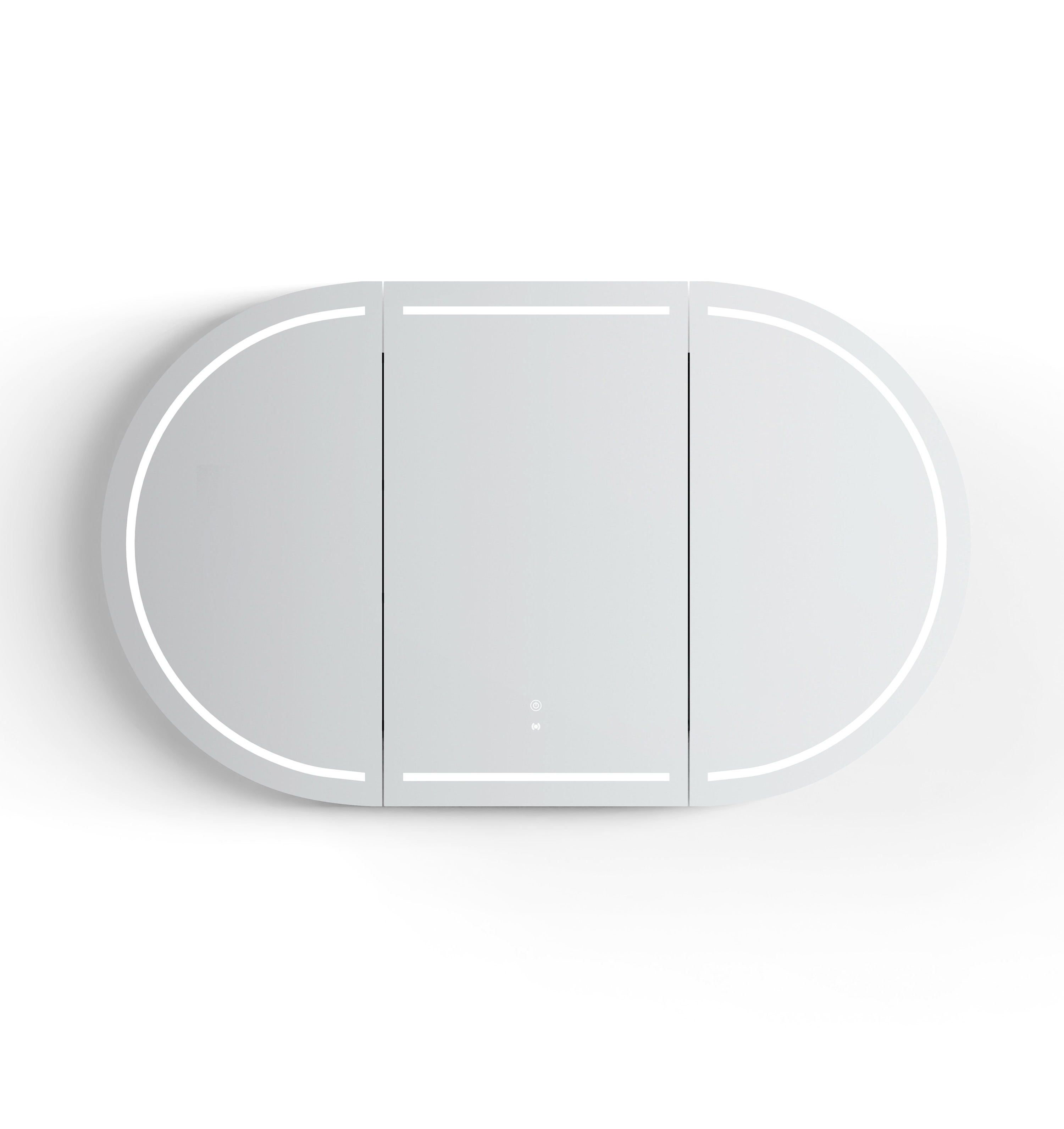 LED Bondi 1500(W)x900(H) White Shaving Cabinet - Premium Edition