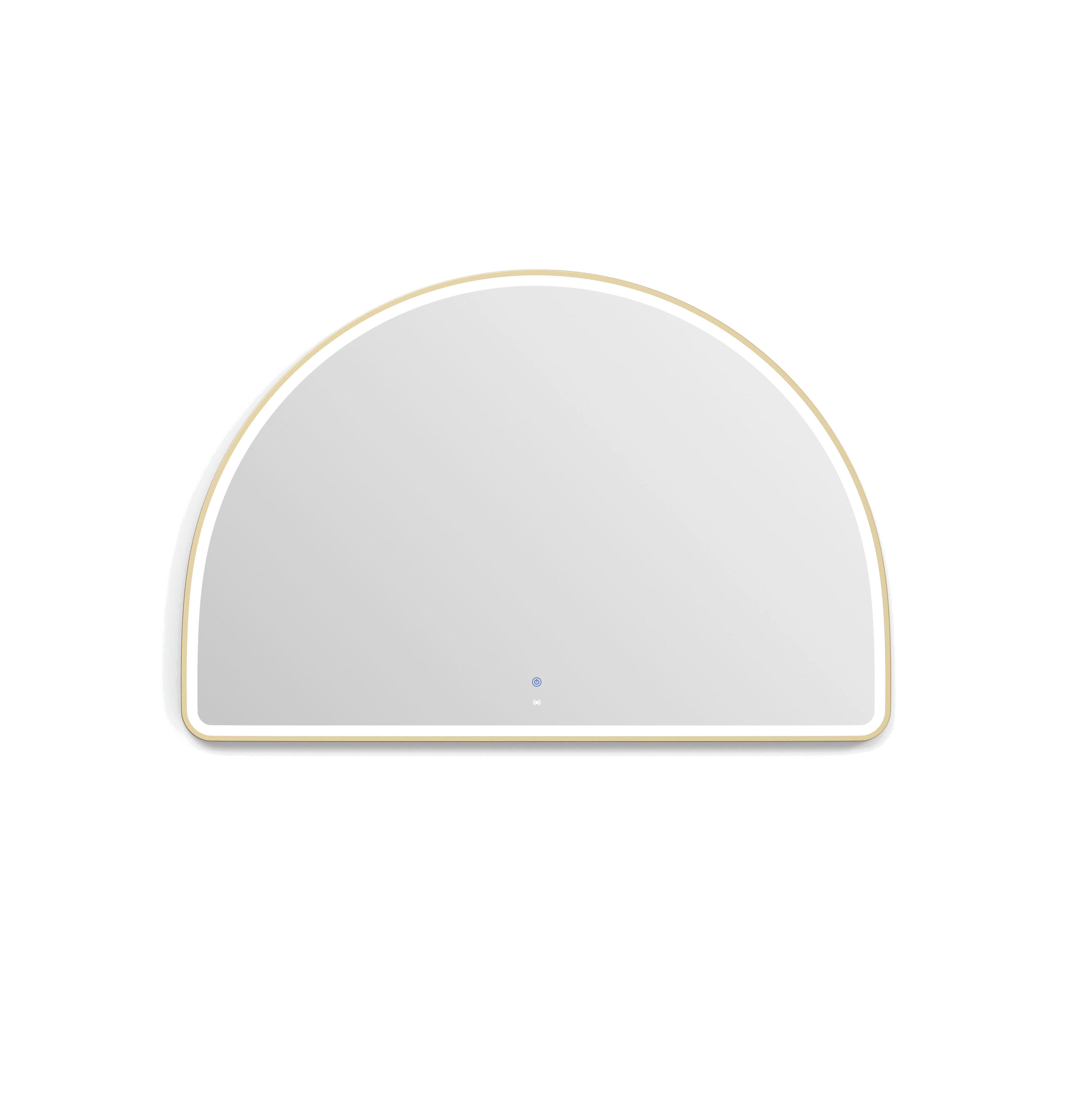 LED Moonlight Archie 800(H)x1200(W) Gold Metal Frame Mirror