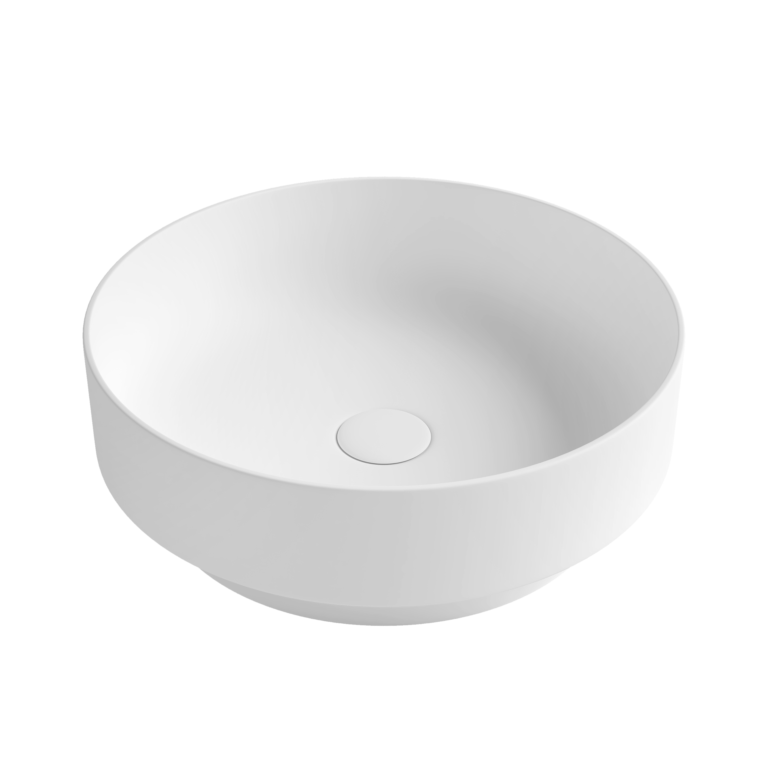 CHLOE 360X360X125 MATTE WHITE BASIN