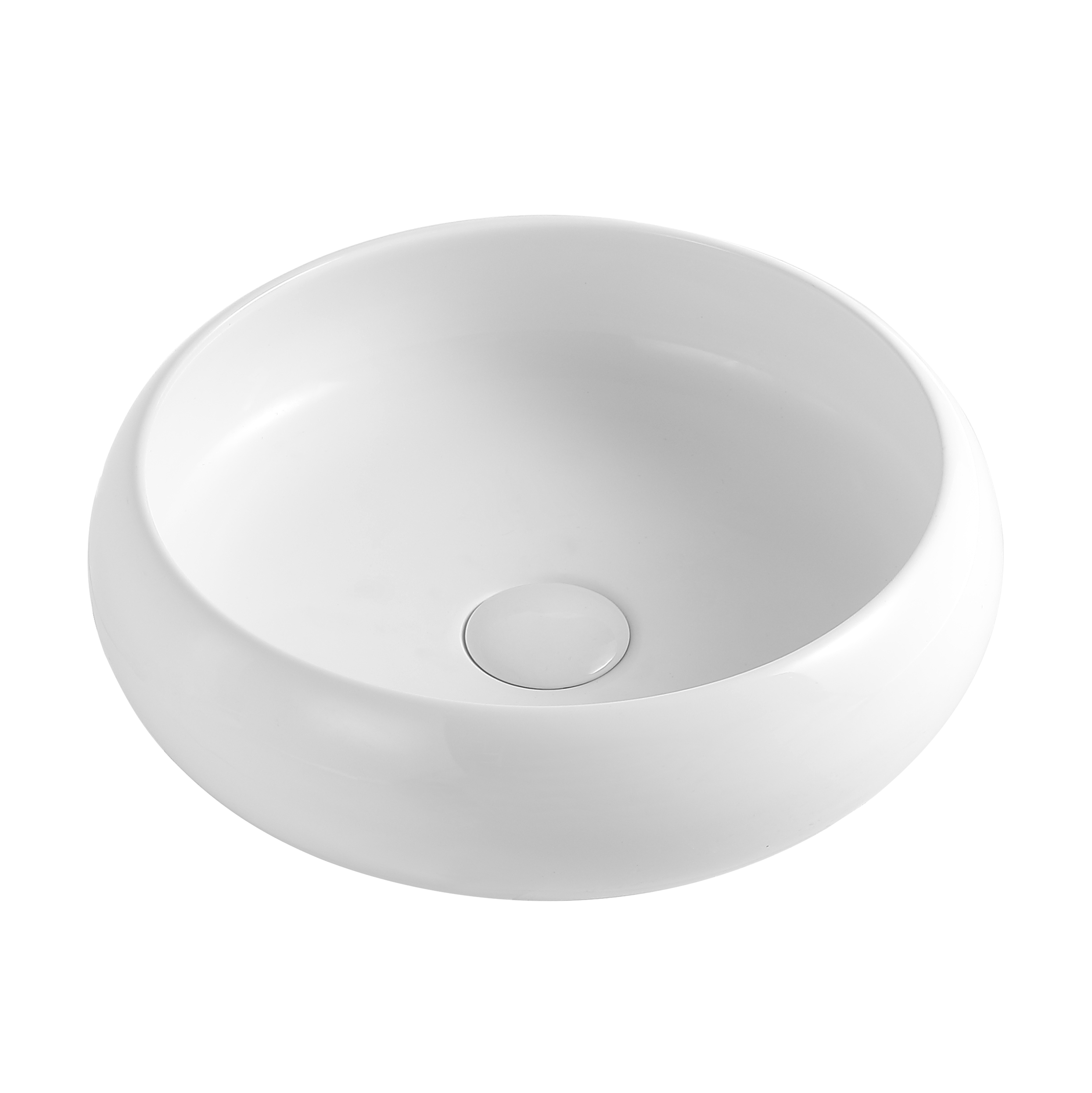 LAGUNA 415X415X120 GLOSS WHITE BASIN