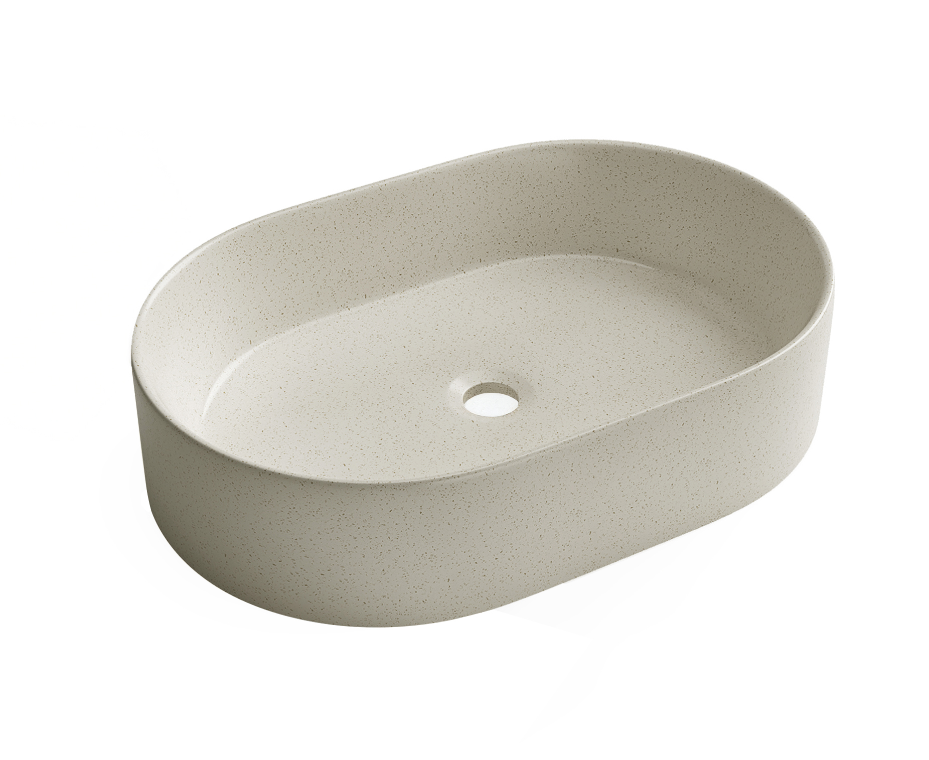 Quay Oval 500x340x120 Carbon Grey Basin
