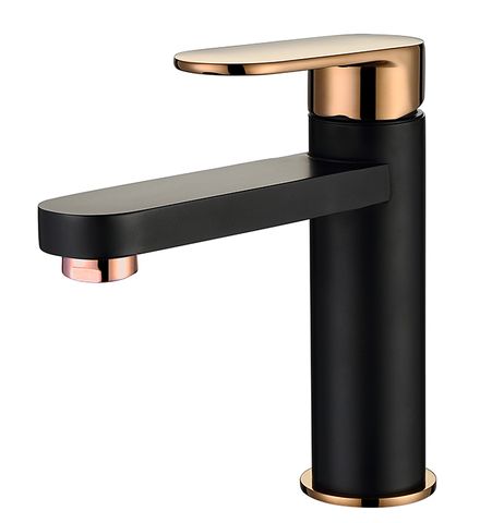 Vetto Diverter Shower Mixer Matte Black & Rose Gold