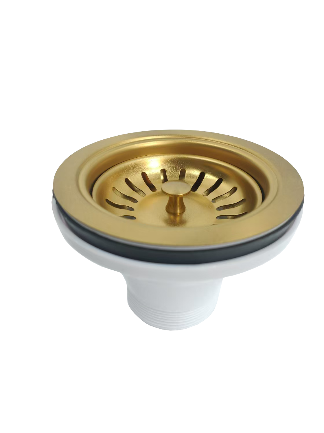580x450mm Handmade Gold Stainless Steel Sink – 1.2mm Thick | 304 Grade