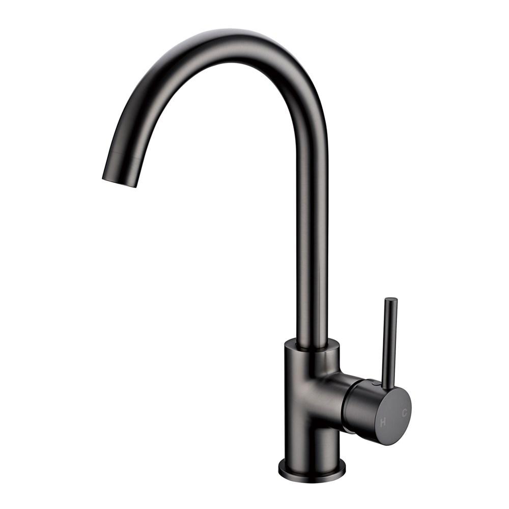 Aquaperla  Gunmetal Standard Kitchen Mixer