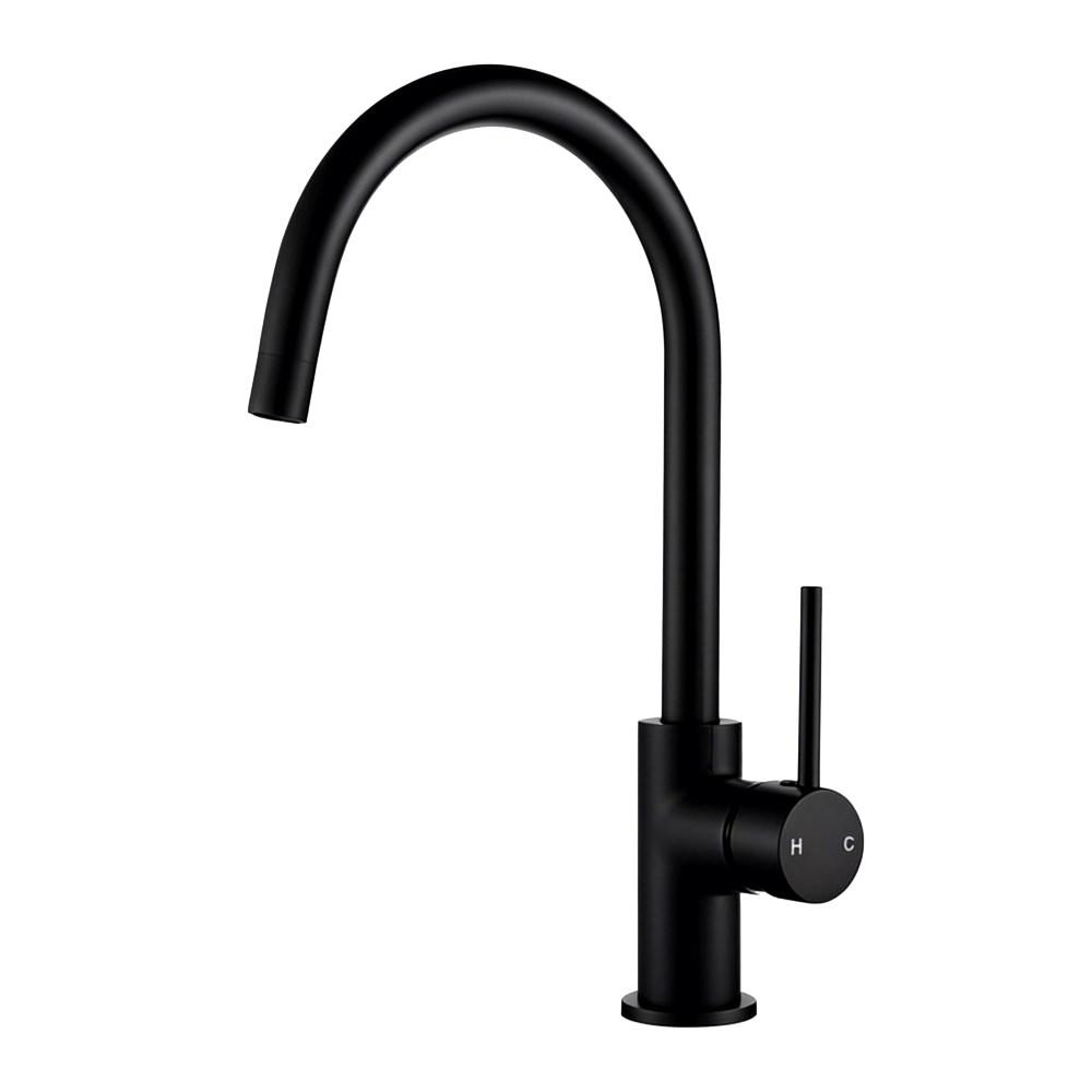 Aquaperla Black Standard Kitchen Mixer