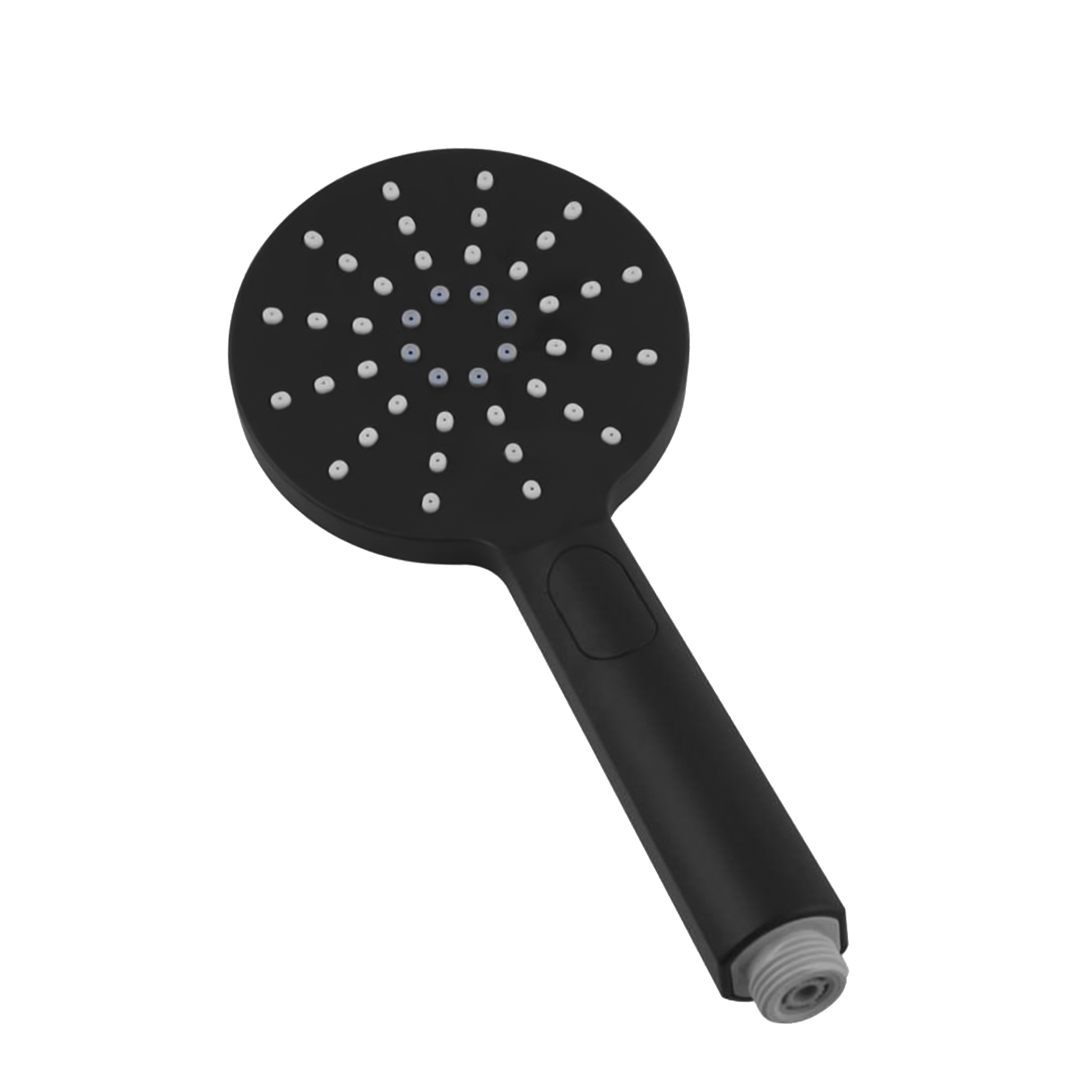 Pavia Compact Twin Shower With 200mm Round Head Matte Black