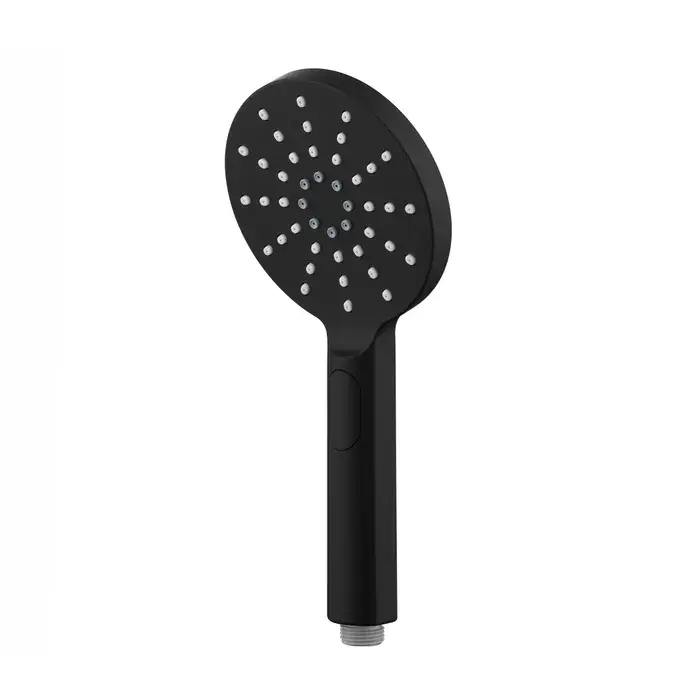 Pavia Twin Shower On Rail 250mm Shower Head Round