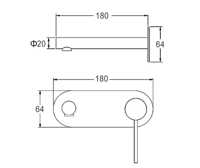VOG - Black Spout Mixer